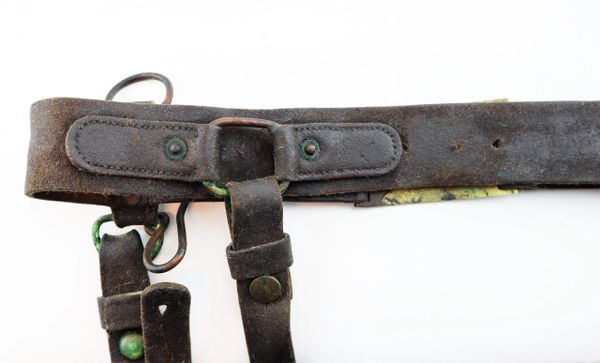 M1851 Buff Leather Sword Belt / SOLD