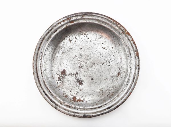 Original #1 Excellent Cond Civil War Era Union Army Metal 9" Mess Tin Plate