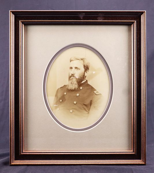 Brevet Brigadier General John W. Barringer, Descendant of Davy Crockett