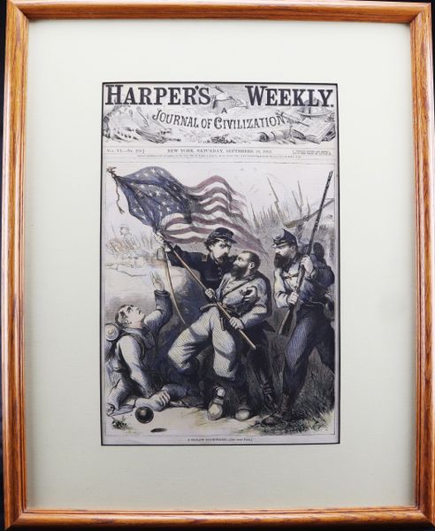 Harper's Weekly Battle of Antietam / SOLD