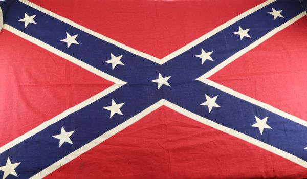 Confederate Veterans Flag Ca. 1910-1920 / SOLD
