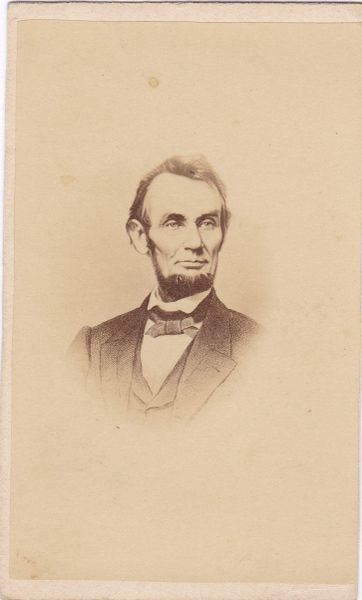 Abraham Lincoln CDV / SOLD