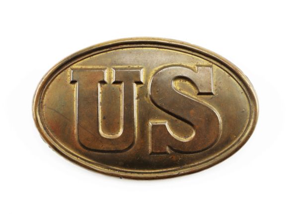 U.S. Cartridge Box Plate / SOLD
