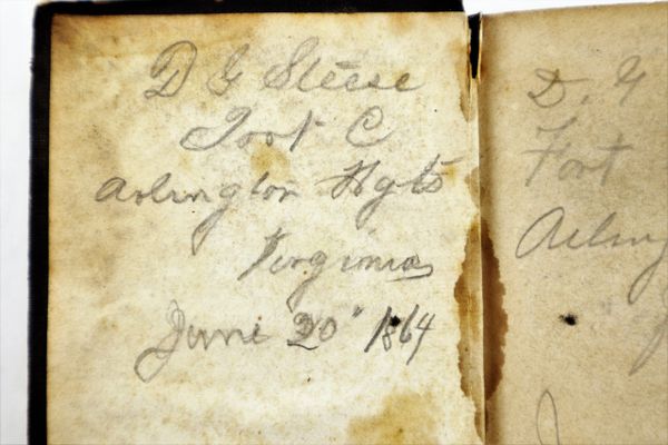 Inscribed Soldier's Bible / SOLD | Civil War Artifacts - For Sale in ...