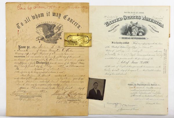 John R. Foust - 207th Pennsylvania Infantry / Sold