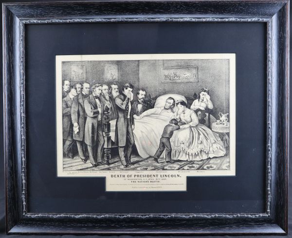 Death of President Lincoln / Sold