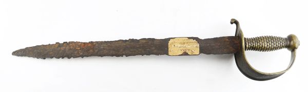 Confederate "Cook & Brothers" Naval Cutlass / Sold