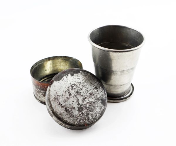 Civil War Collapsible Cup with Case / Sold