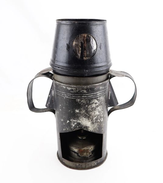 Civil War Nurses Tin Lamp with Burner / SOLD