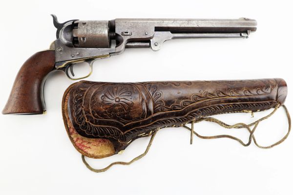 Colt 1851 Navy Revolver with Holster / Sold