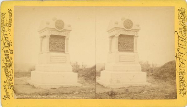 Tipton's 1st New York Monument Stereo View