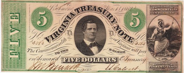 Virginia Treasury Note / SOLD