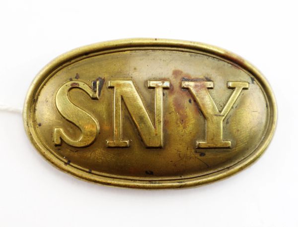 SNY Belt Plate / SOLD