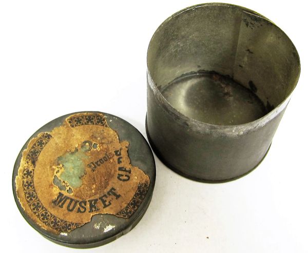 Musket Cap Tin / SOLD