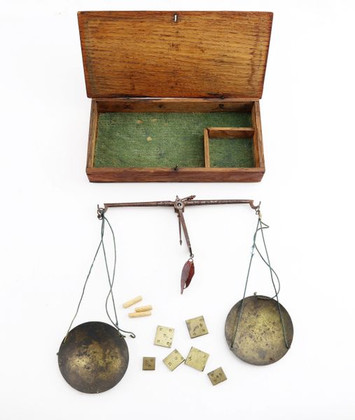 Civil War Apothecary / Gold Scales / SOLD