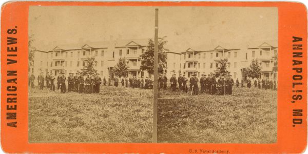 Stereoview U.S. Naval Academy