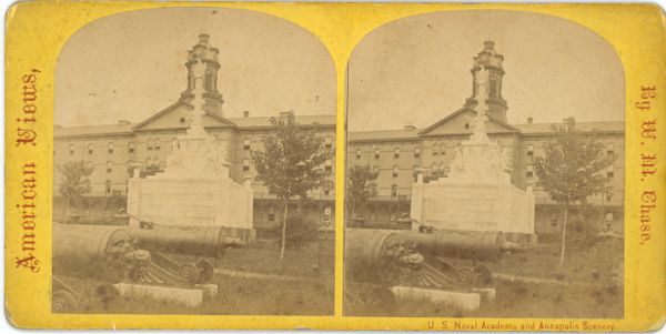 U.S. Naval Academy and Annapolis Scenery Stereoview