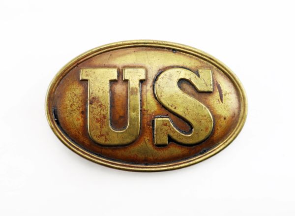 U.S. Cartridge Box Plate / Sold