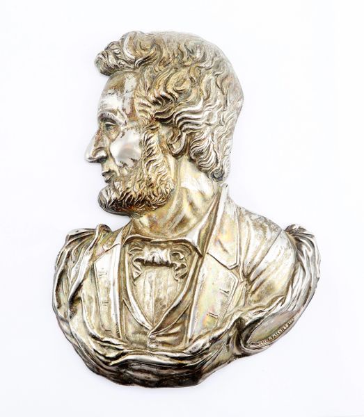 Silver Bust of Abraham Lincoln / SOLD
