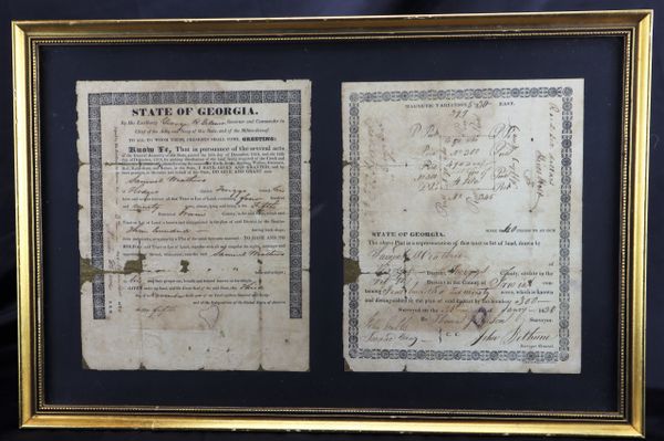 Georgia Land Deed / SOLD