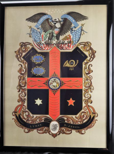 Soldier's Escutcheon - Battle of Gettysburg