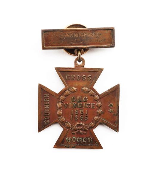 Identified Southern Cross Confederate Georgia Troops / SOLD
