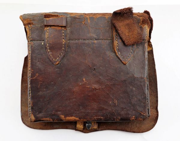 Historic Confederate Gunner's Pouch / SOLD | Civil War Artifacts - For ...