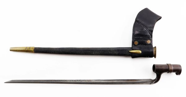 Enfield Bayonet and Scabbard / Sold