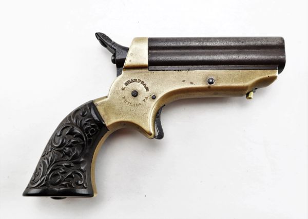 Sharp's Four-Barrel Pepperbox / Sold