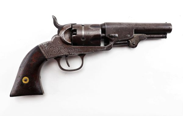 Rare Civil War "Bacon" Pocket Revolver / SOLD