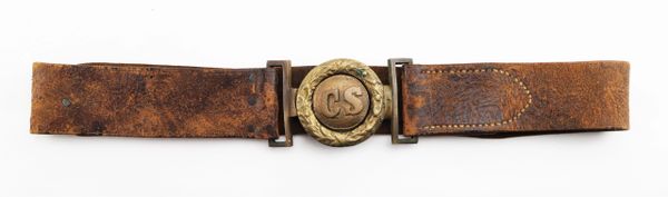 Confederate Belt and Plate / Sold