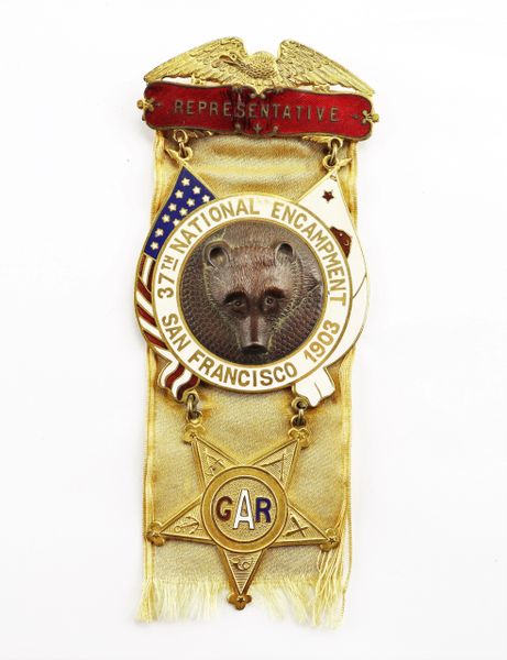 Delegate Badge of the 37th National Encampment / Sold