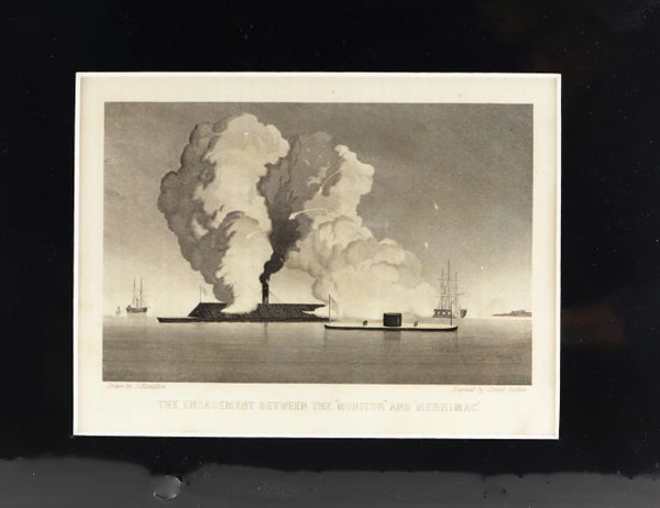 The Engagement Between the "Monitor" & "Merrimac" / SOLD