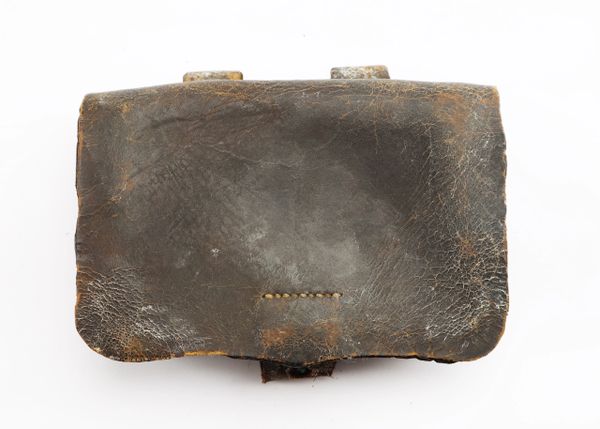 Civil War Pistol Cartridge Box / Sold