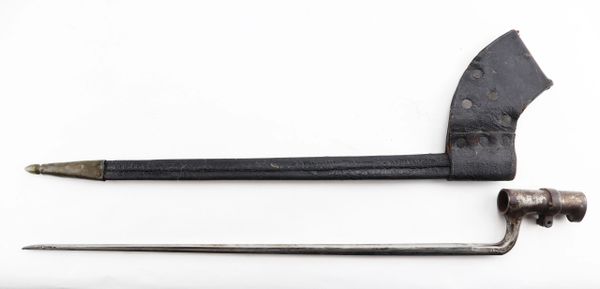 Civil War Bayonet and Scabbard / Sold