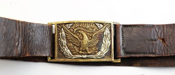 Cavalry Belt with Plate / Sold