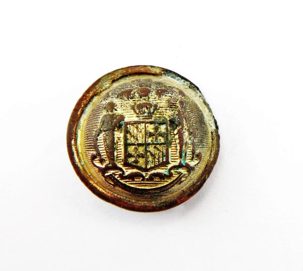 Gettysburg Recovered Maryland Cuff Button / Sold