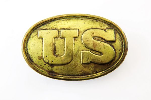 U.S. Cartridge Box Plate / Sold