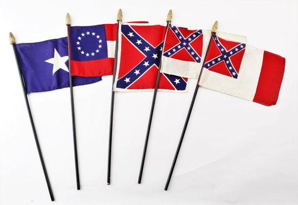 Confederate Veteran's Parade Flags / Sold