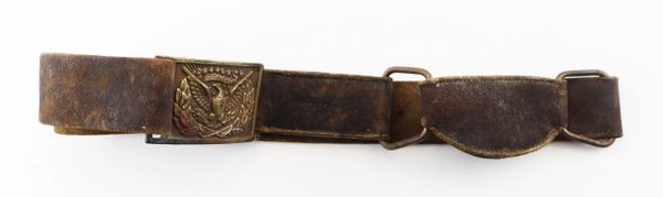 Artillery Belt with Eagle Plate / Sold