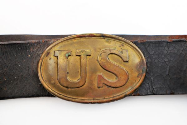 Civil war belt with buckle