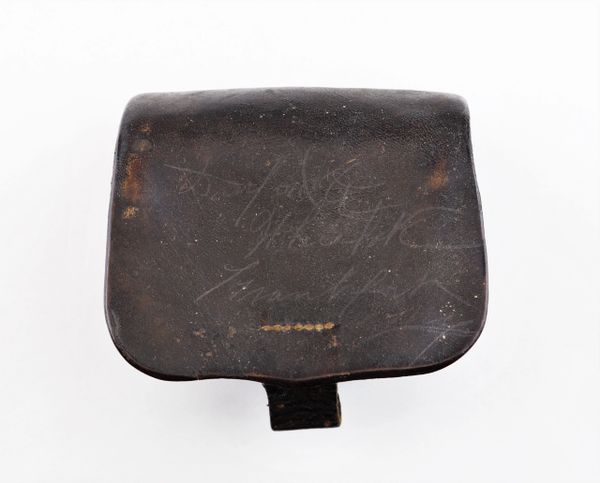 Black Soldier Identified Cap Box / SOLD