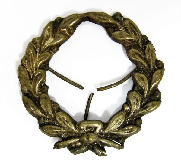 Mexican War Officer's Hat Wreath Device / Sold