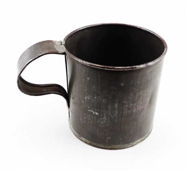 Civil War Tin Cup / SOLD