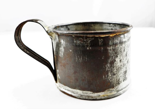 Civil War Tin Cup / SOLD