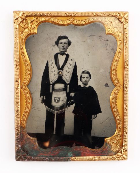 Fraternal Tintype / SOLD