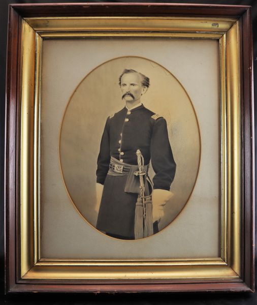 Imperial Albumen Photograph of Union Officer