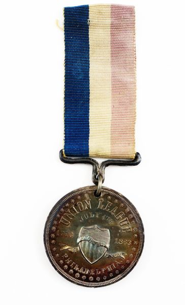 Rare Union League of America Ribbon & Medal / SOLD