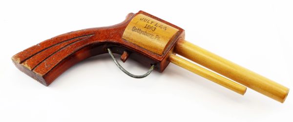 Wooden Gettysburg Souvenir Pistol / SOLD | Civil War Artifacts - For ...