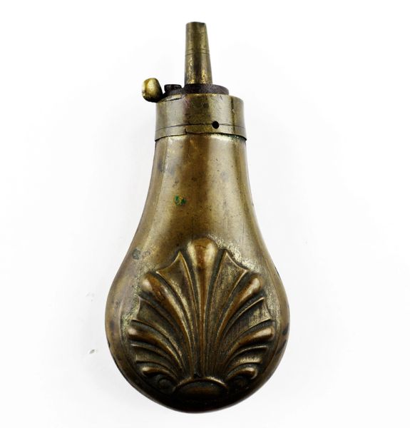 Sold at Auction: US CIVIL WAR UNION COLT GUN POWDER CANNON FLASK